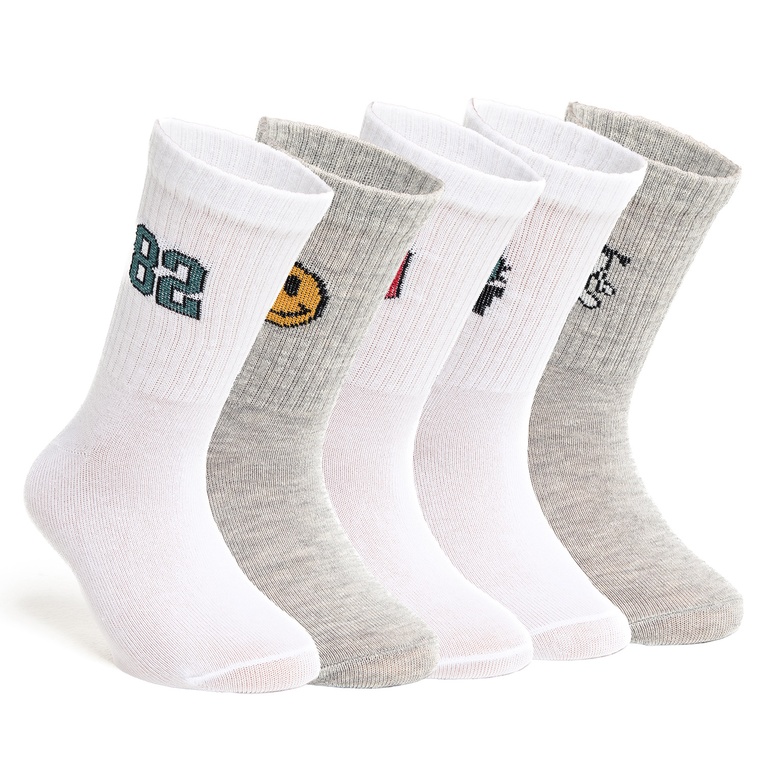 Socken 5er-Pack "street socks"